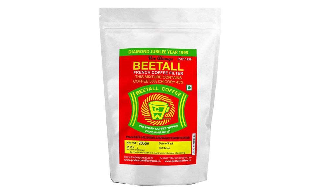 Beetall French Coffee Filter   Pack  250 grams